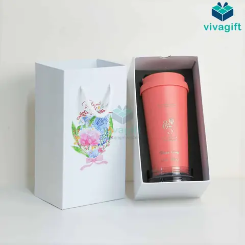 Set ly giữ nhiệt, hộp đựng thiệp Set ly giữ nhiệt, hộp đựng thiệp