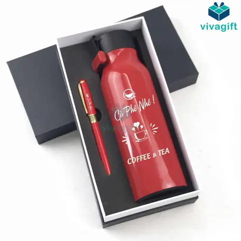 Set bình giữ nhiệt, bút Set bình giữ nhiệt, bút