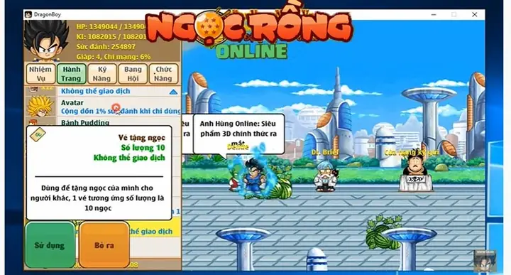 Tặng Quà Ngọc Rồng Online: Hướng Dẫn Chi Tiết Và Những Điều Cần Biết