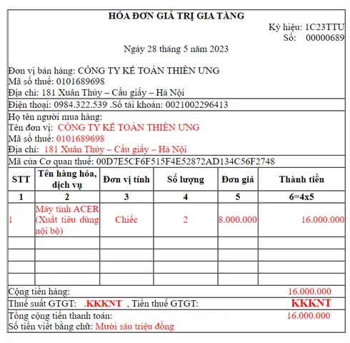 Thời Điểm Xuất Hóa Đơn Quà Tặng Đúng Quy Định Pháp Luật