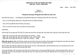 Thông Báo Tặng Quà 1 6: Hướng Dẫn Viết Chi Tiết & Mẫu Tham Khảo