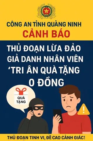 Cảnh giác: Thủ đoạn lừa đảo tặng quà tinh vi nhất hiện nay