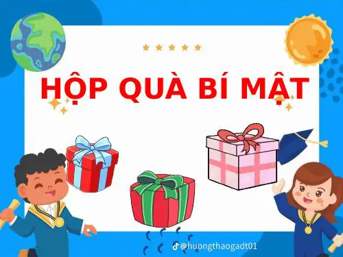 Trò Chơi Hộp Quà Bí Mật: Hướng Dẫn Cách Chơi Và Lợi Ích Bất Ngờ