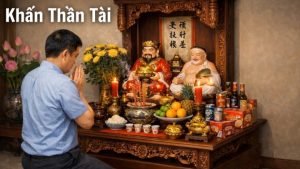 Văn khấn Thần Tài hàng ngày, mùng 10 chuẩn, đầy đủ